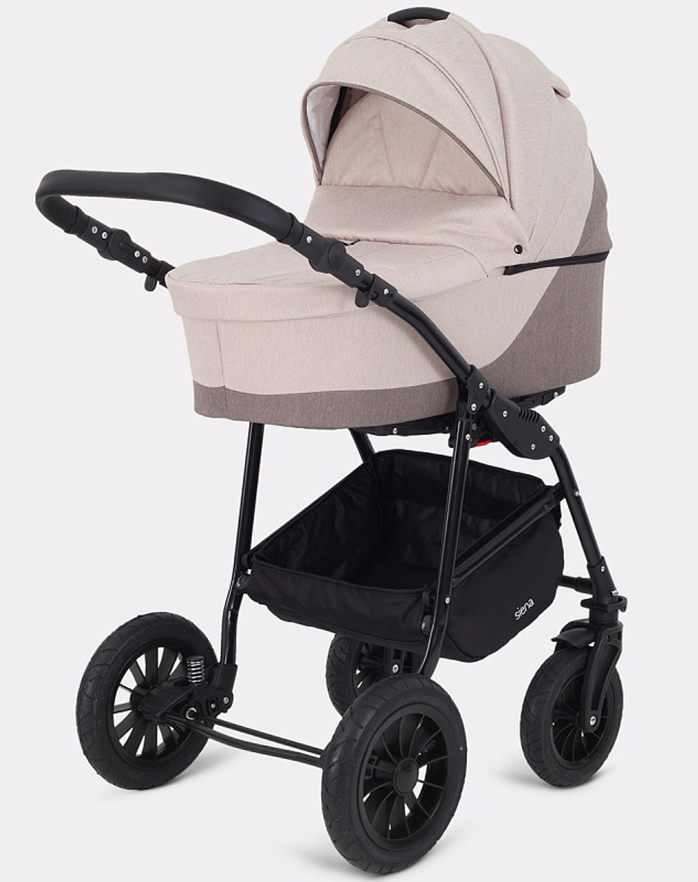 Детская коляска Rant Siena New 2 в 1 09 коричневый-бежевый