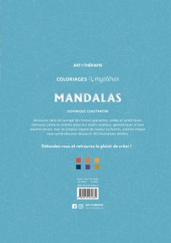 Раскраска по номерам Coloriages mysteres Disney Mandalas - раскраска Дисней Мандала / 9782019461669