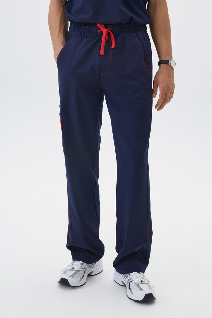 Брюки медицинские мужские Гекай, нэви