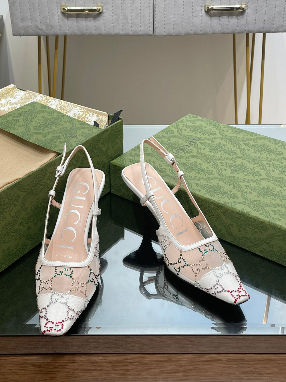 Gucci GG Slingback Pump 7.5 cm