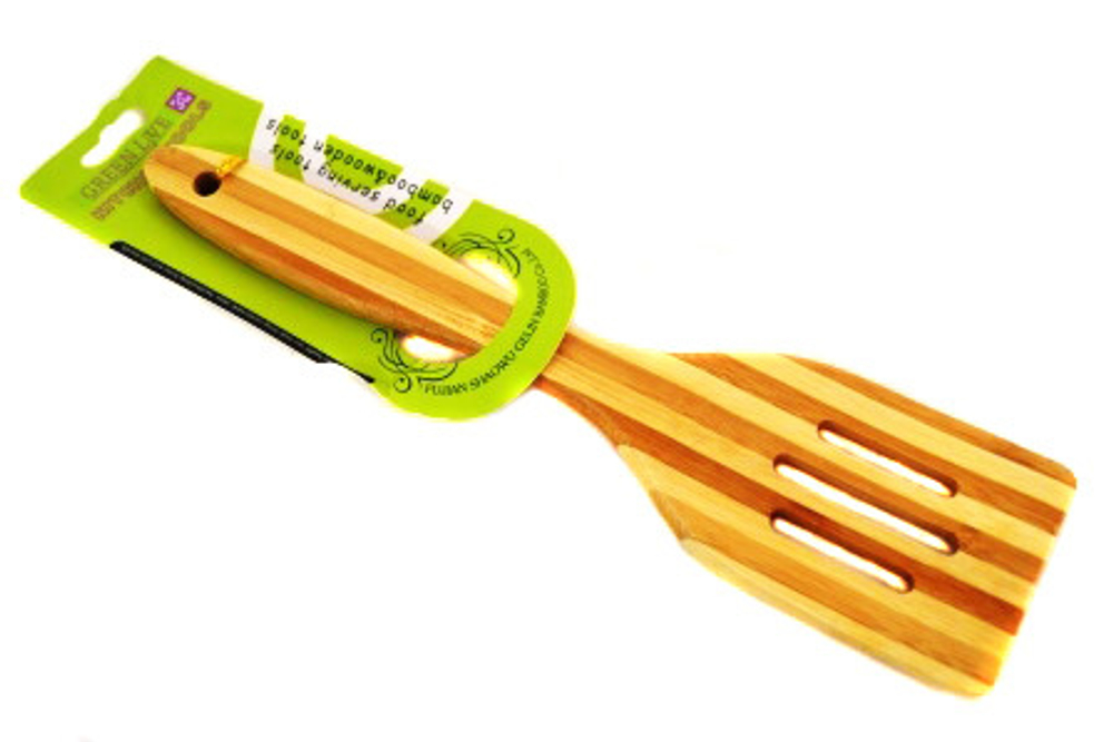 Лопатка с прорезями (56843) бамбук