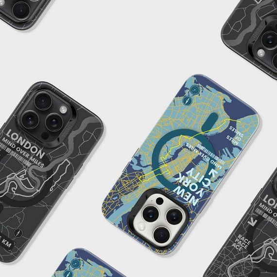 Чехол Benks Magnetic City Case для iPhone 16 Pro Max 6.9&quot; принт New York