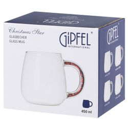 Кружка Gipfel Christmas Star 52753 450 мл