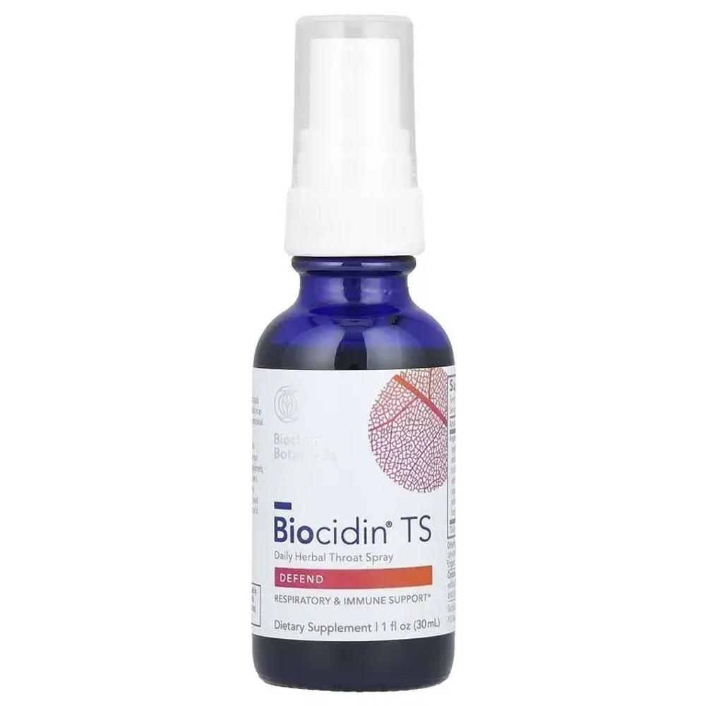 Bio-Botanical Research - Biocidin TS Daily Herbal Throat Spray