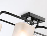 TR303222/4 BK/CH/FR черный/хром/белый матовый E27*4 max 60W 530*290*220