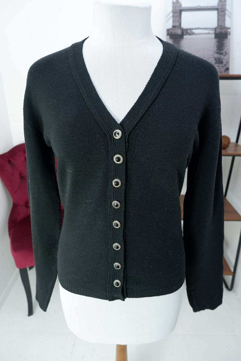 Кардиган Erdem с шерстью стильный 46 размер