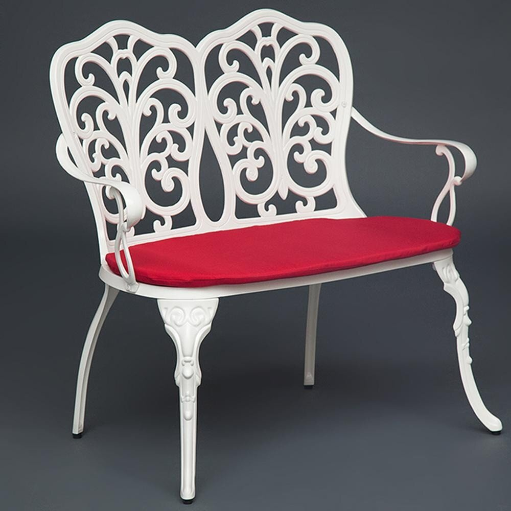 Скамья Secret De Maison Symphonie  алюминиевый сплав, 95х56х92см, butter white