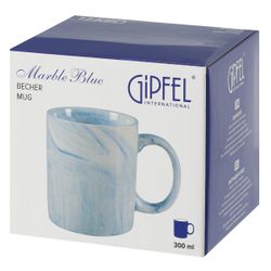 Кружка Gipfel Marble Blue 52691 300 мл