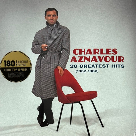 Виниловая пластинка Charles Aznavour ‎– 20 Greatest Hits 1952 - 1962 LP