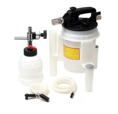 Приспособление для замены тормозной жидкости пневматическое + мерный бачок Forsage F-9T3608A