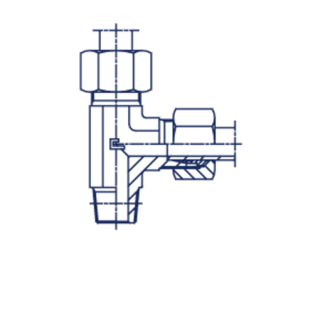 Штуцер FLC DL10 NPT1/4" (в сборе) CAST