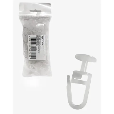 Крючки для штор Гвоздики, Большие, 100 шт./уп