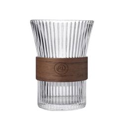 Чашка 300 мл кофейная без ручки Japanese Style Optic дерев. вставка d 8,2 см h11,2 см Barista [1]