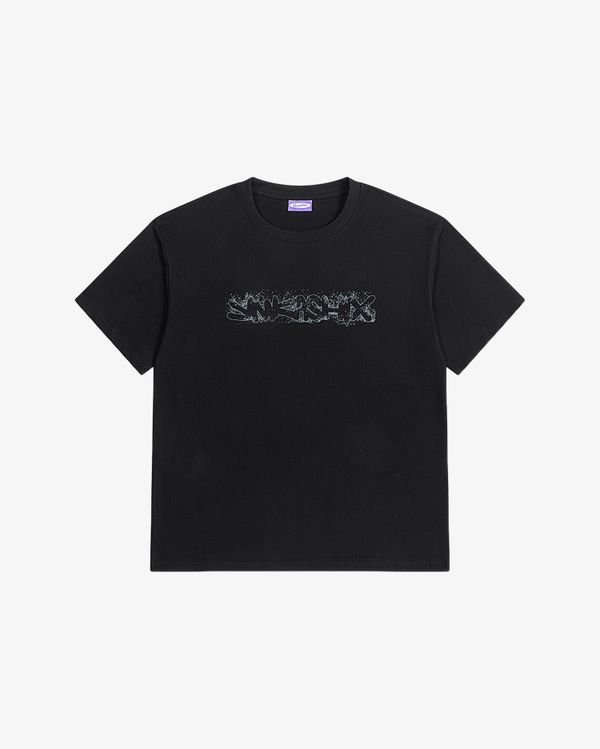 Футболка Sprayed logo черная - фото 1