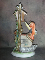 Статуэтка. Фарфор. Молитва. Capodimonte. Италия