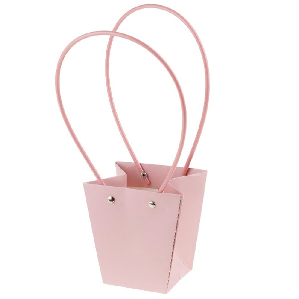 Пакет Мастхэв M конус 12*12*8 ПЫЛЬНО-РОЗОВЫЙ