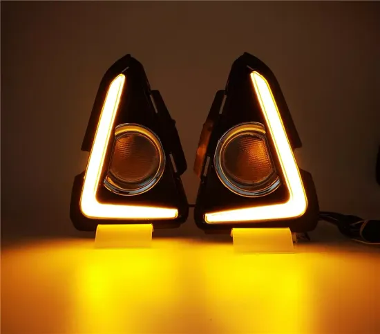 Дневные ходовые огни Тойота Рав 4 2017-2019 V1 type