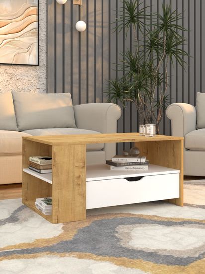 дуб бунратти / белый