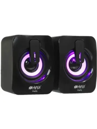 Колонки 2.0 FireFly H-TK1 BLACK 3 Вт, питание от порта USB
