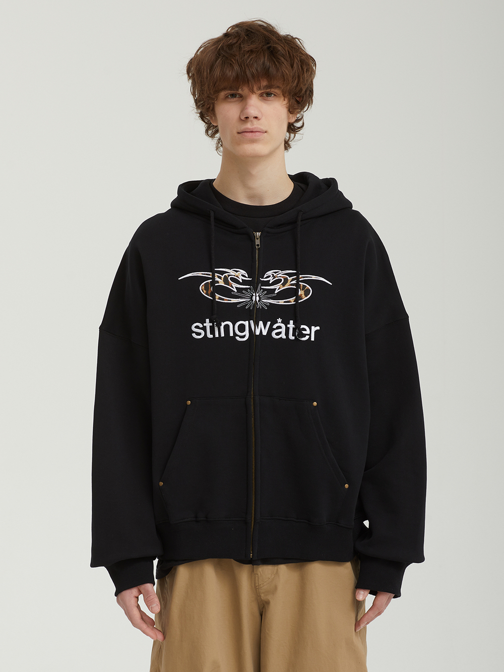 Мужская Толстовка Leopard Moses Zip Up