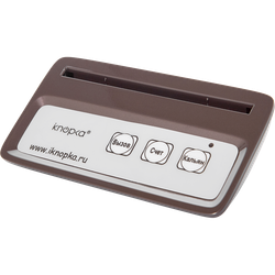 КНОПКА ВЫЗОВА IKNOPKA APE130-F кофейный