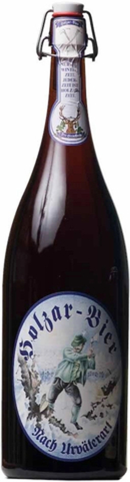 Пиво Хиршброй Хольцар Бир / Der Hirschbrau Holzar Bier 3л - стекло, бугельная пробка