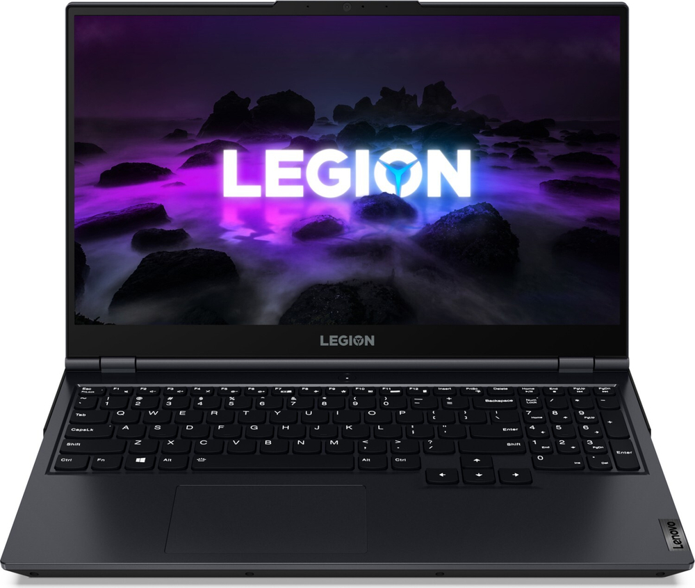 Ноутбук Lenovo Legion 5 15ACH6, 15.6&quot; (1920x1080) IPS 120Гц/AMD Ryzen 5 5600H/8ГБ DDR4/512ГБ SSD/Radeon Graphics/Windows 11 Home, синий [82JW00Q7US]
