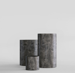 Кашпо, коллекция КОНКРИТ, форма ЦИЛИНДР