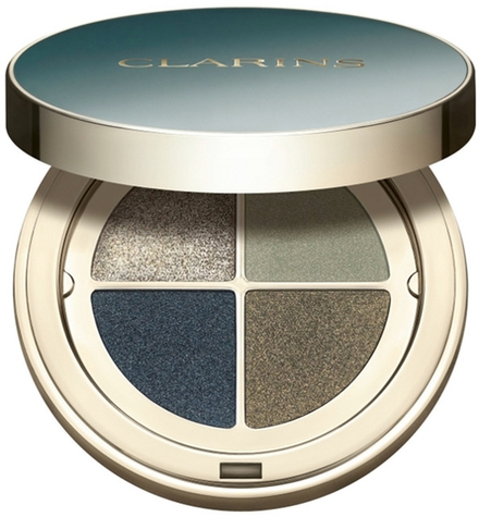 Clarins Ombre 4 Colour Eye Palette - Палетка теней для век для долговременного эффекта оттенок 05 - Jade Gradation, 4 g