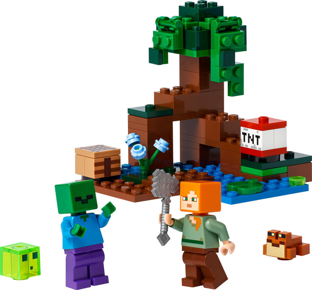 Конструктор LEGO Minecraft 21240 Болотное приключение