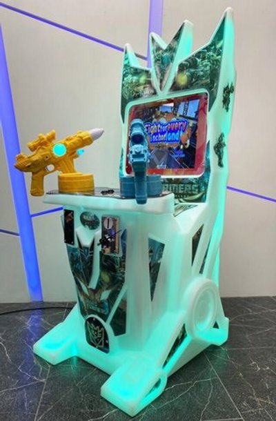 Детский автомат стрелялка для двоих "Transformers"