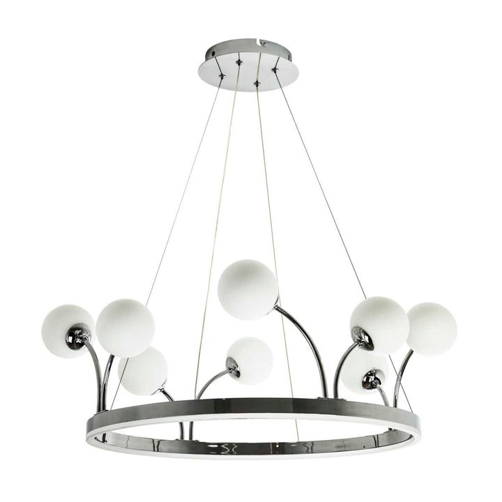 Подвесная светодиодная люстра Modelux Modestyle MS.1535.8 CR