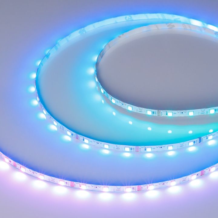 Светодиодная лента SPI-RZ-F60-6mm 12V RGB-PX1-BPT (7 W/m, IP20, 3535, 5m) Arlight 044684