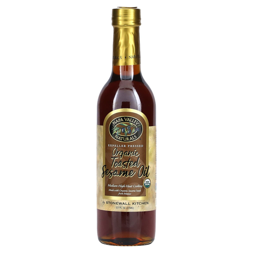 Napa Valley Naturals, Органическое обжаренное кунжутное масло, 375 мл (12,7 жидк. унц.)