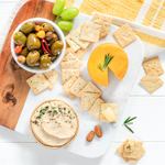 Simple Mills, крекеры из миндальной муки, с морской солью мелкого помола, 120 г (4,25 унции)