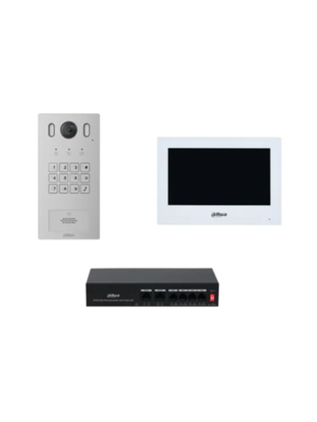 IP-комплект видеодомофона Wi-Fi Dahua DHI-KTP05(S)