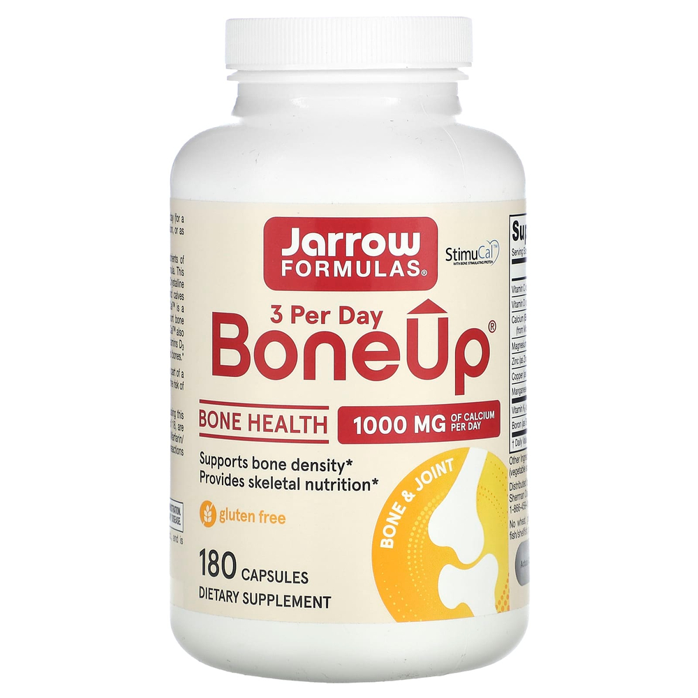 Jarrow Formulas, BoneUp, 1000 мг, 180 капсул