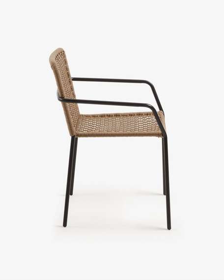 Стул Boomer бежевый | La Forma | Испания | Купить в Hallberg.ru