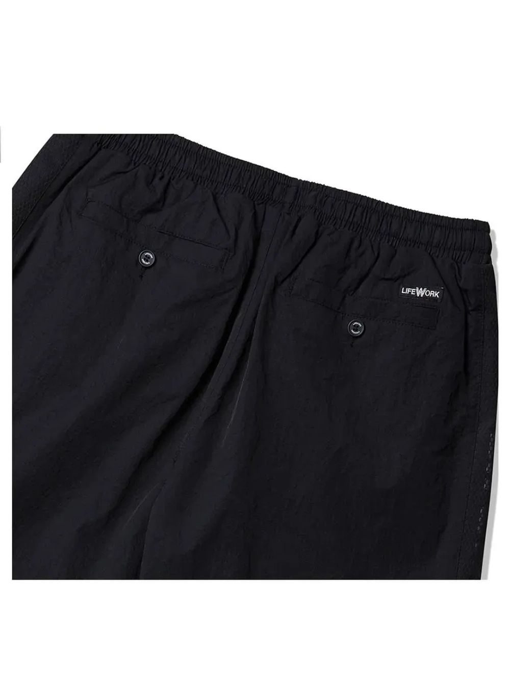 Шорты нейлоновые с сетчатыми полосками