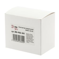 Контактор модульный ЭРА PRO NO-902-301 КМ63-40 AC | Контакторы модульные