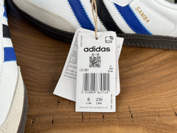 Samba White Active Blue