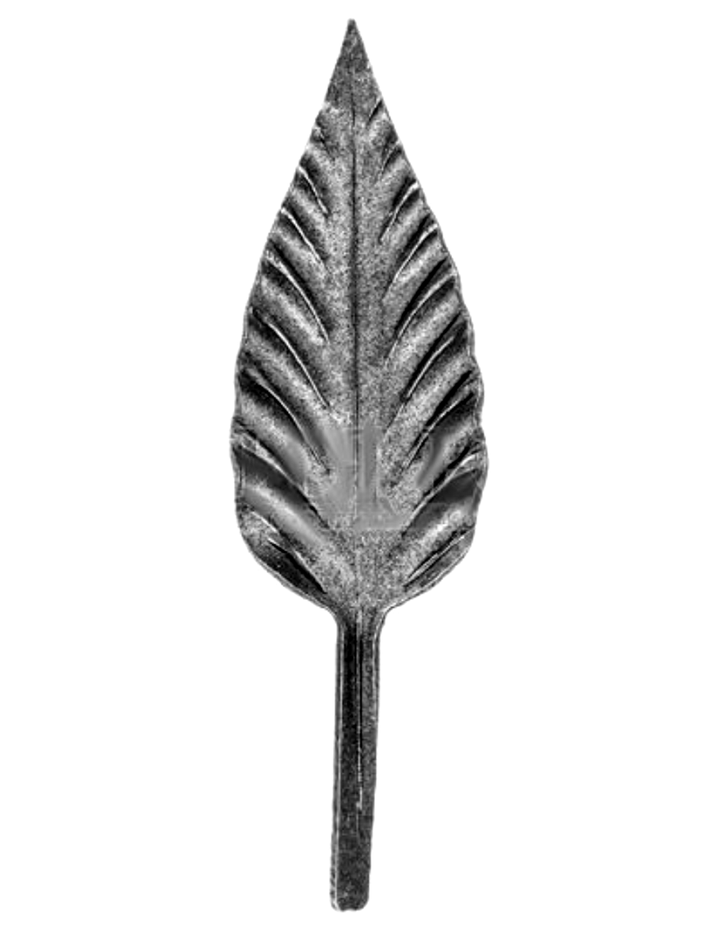 Кованое изделие Лист 150х45 (2 мм), вес:  0.05 кг.