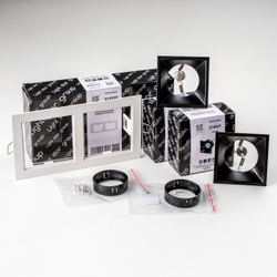 D5260707BMOD Светильник DOMINO QUADRO под LED модуль/лампу МR16 (214526+214507+214507+214007+214007)