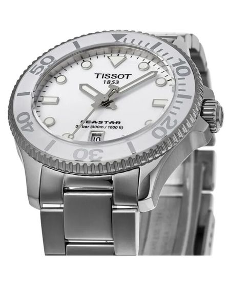 Tissot T120.210.11.011.00  Женские швейцарские часы Tissot  для плавания