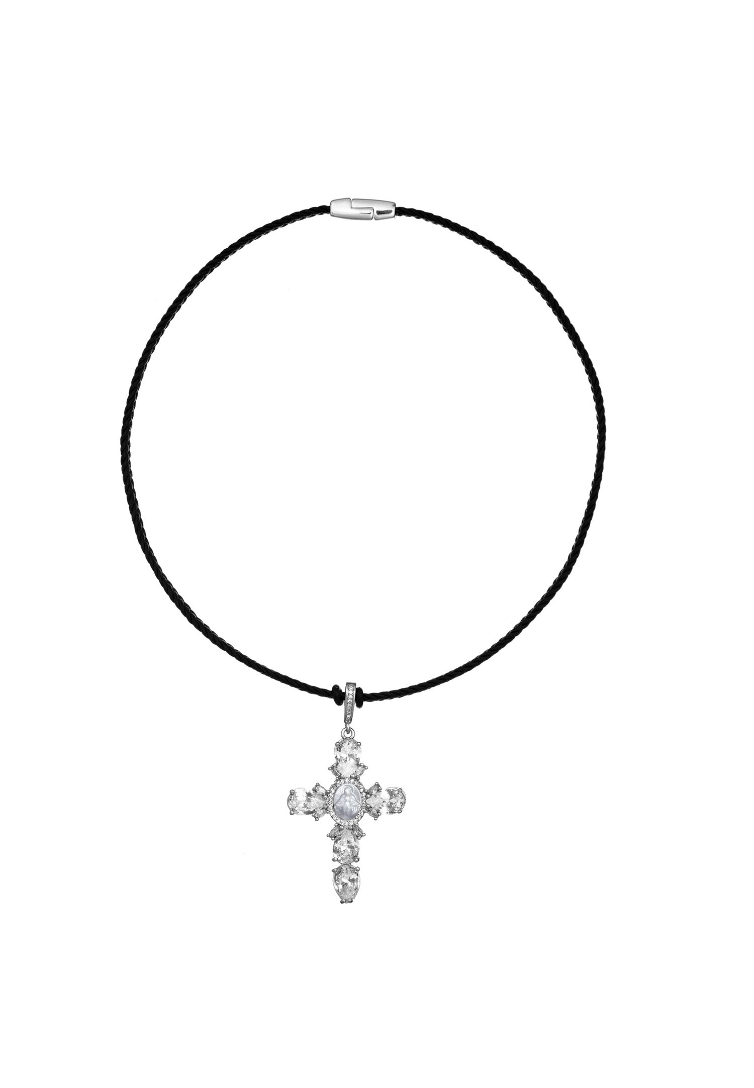 Колье Мария – Черное Серебро