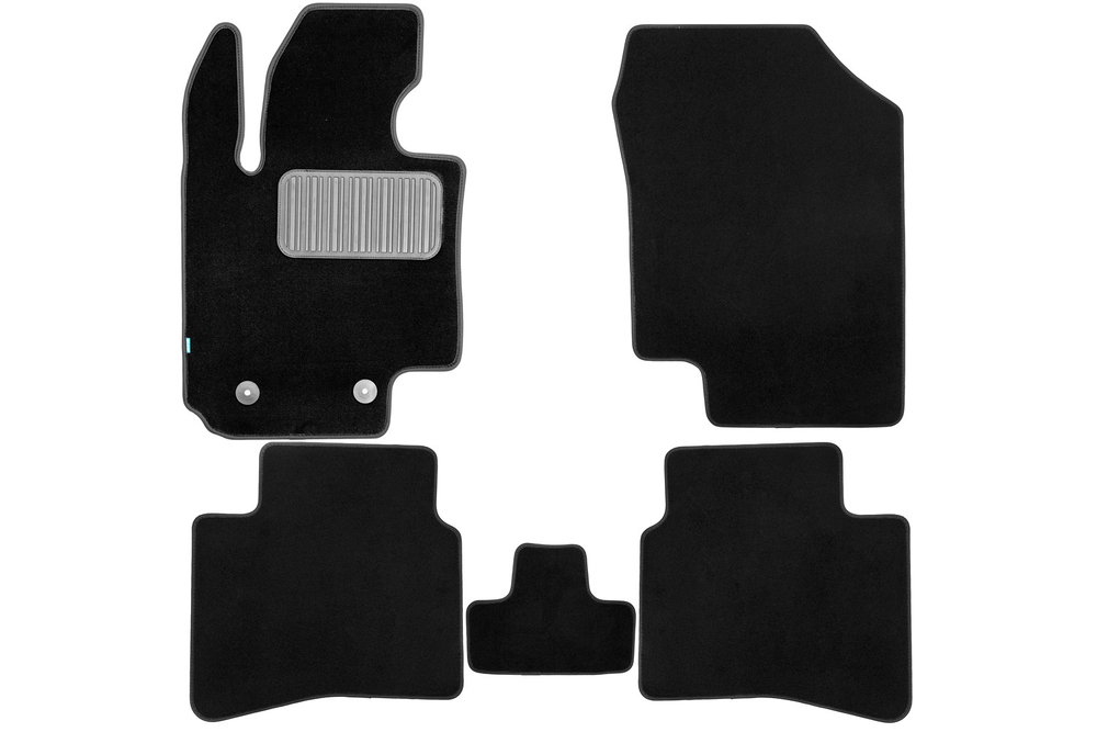 Коврики в салон для JAC JS4 2022- внедорожник , 5шт. (текстиль) KLEVER0512600222110KH