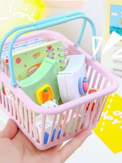 Органайзер настольный "Basket", pink