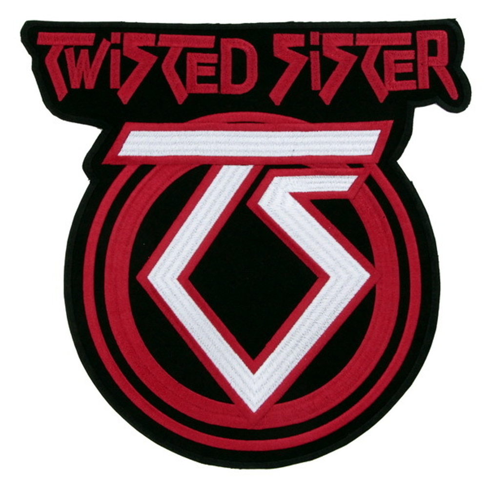 Нашивка Twisted Sister (красный)