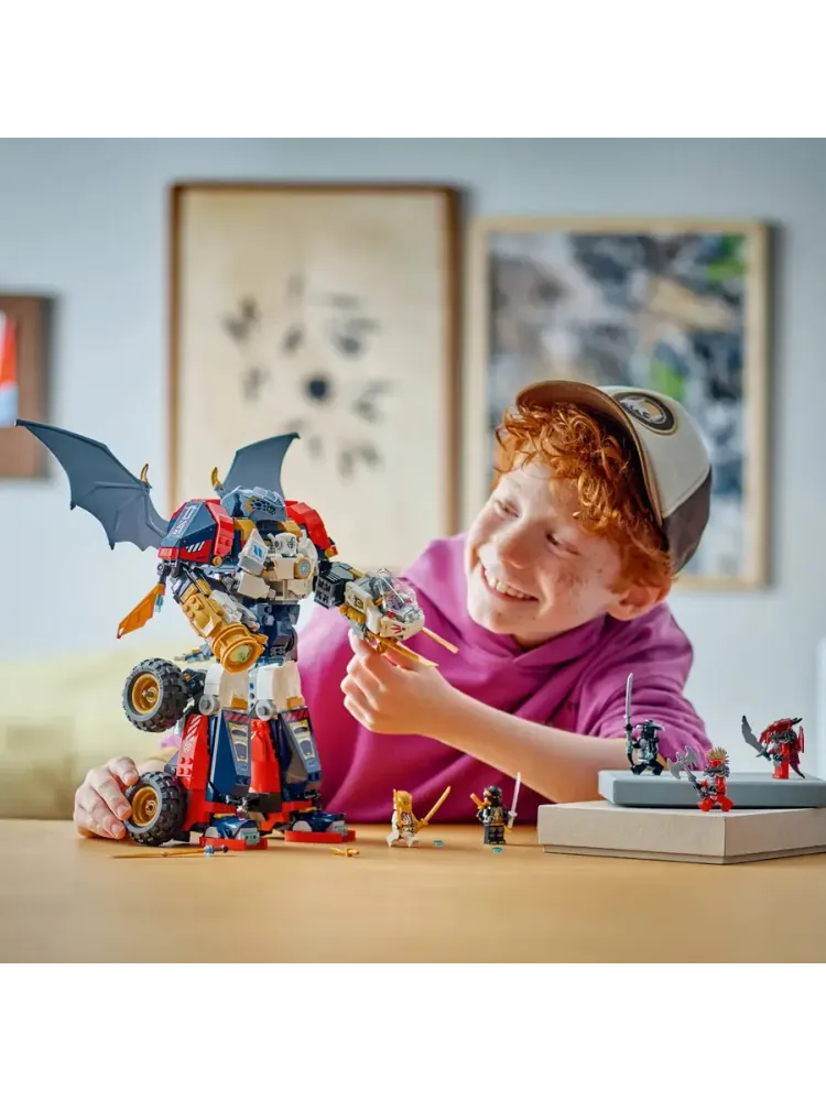 Конструктор Ninjago 71834 Ультракомбайн Зейна 4 в 1