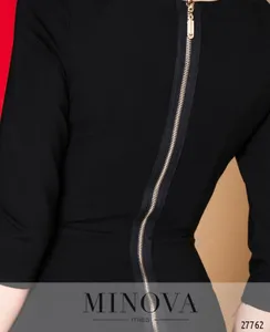 Платье 1017-черный Minova